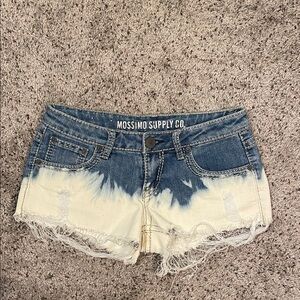 Mossimo‎ Supply Co. Y2K Low Rise Jean Shorts Size 1